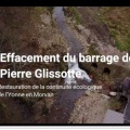 Effacement du barrage de la Pierre Glissotte PIREN-Seine